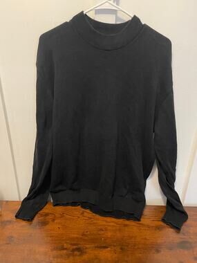 Comfort Knits black sweater unisex size XL